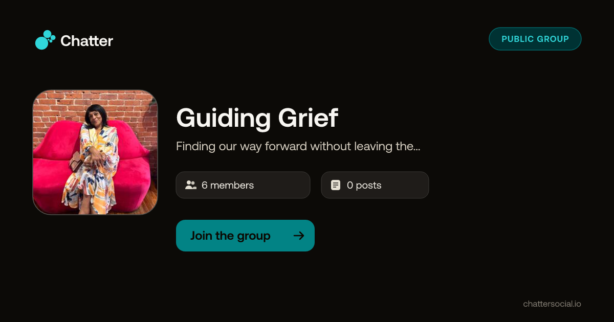 Guiding Grief on Chatter