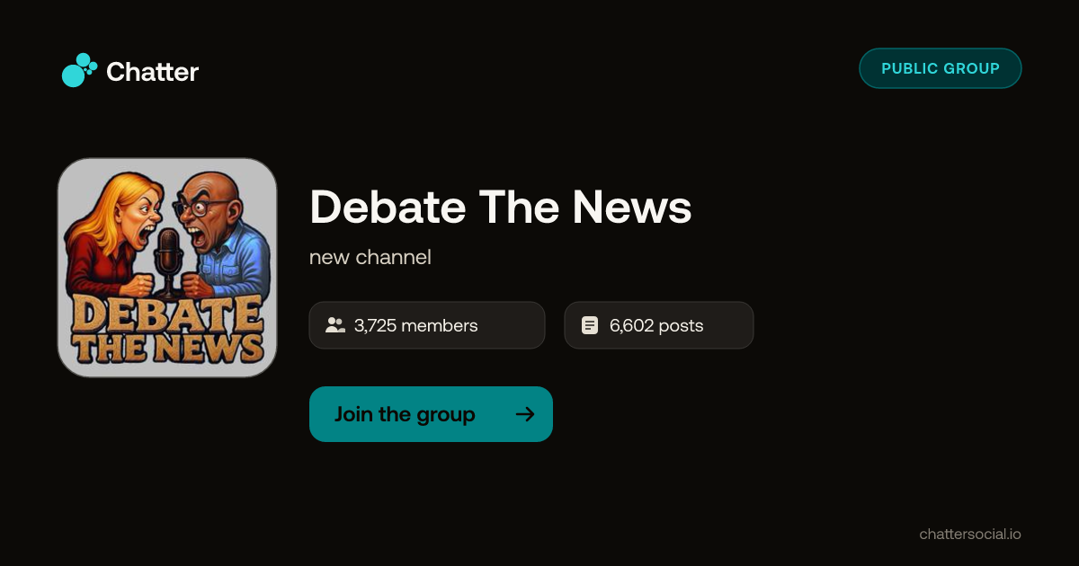Debate The News on Chatter