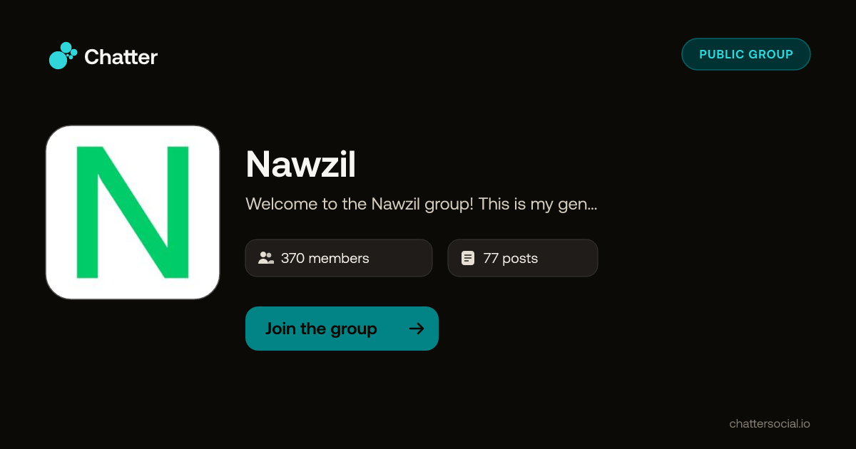 Nawzil on Chatter