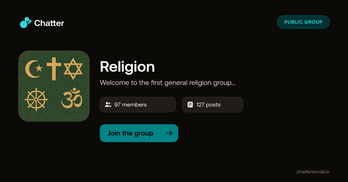 Religion on Chatter