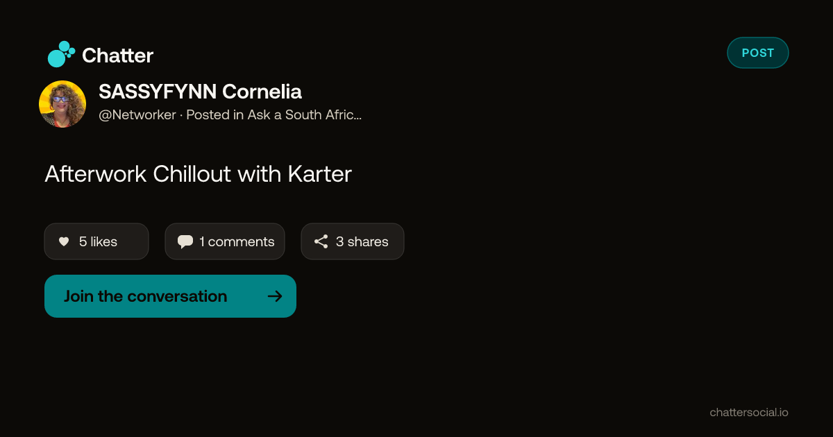 SASSYFYNN Cornelia on Chatter