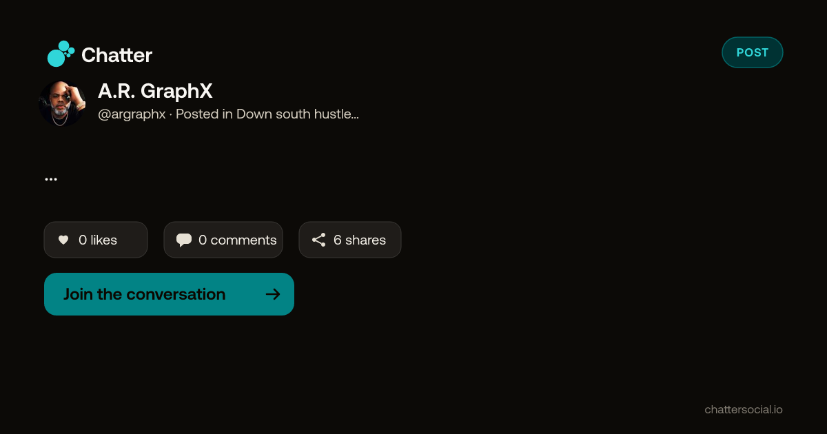 A.R. GraphX on Chatter
