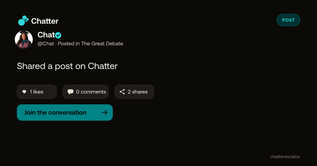 Chat on Chatter