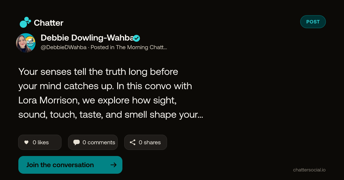 Debbie Dowling-Wahba on Chatter
