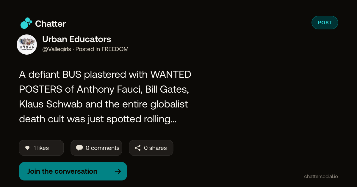 Urban Educators on Chatter