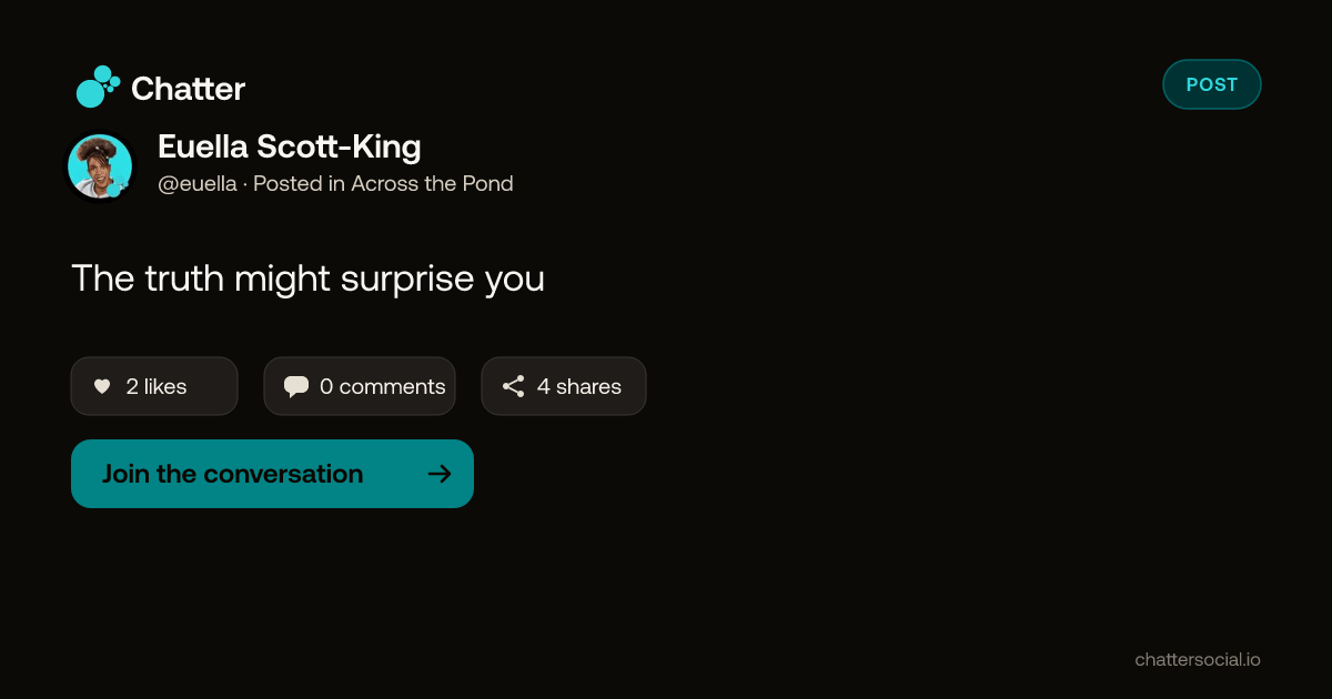 Euella Scott-King on Chatter