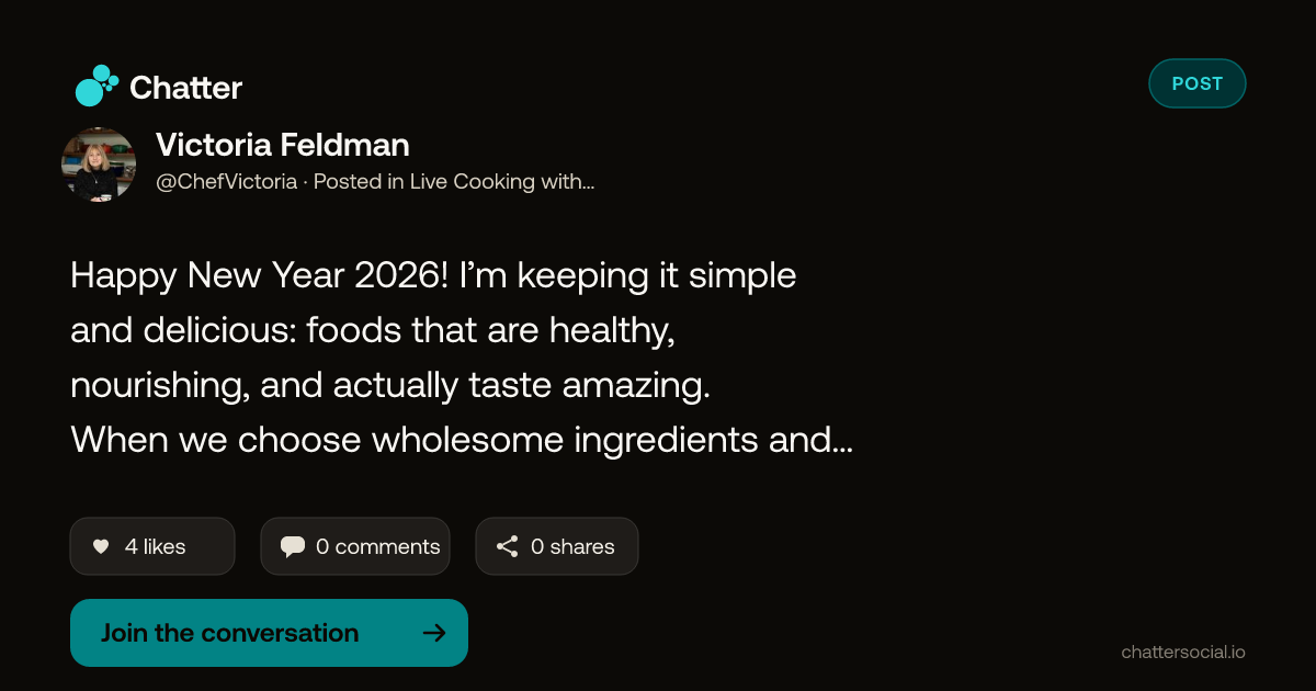 Victoria Feldman on Chatter