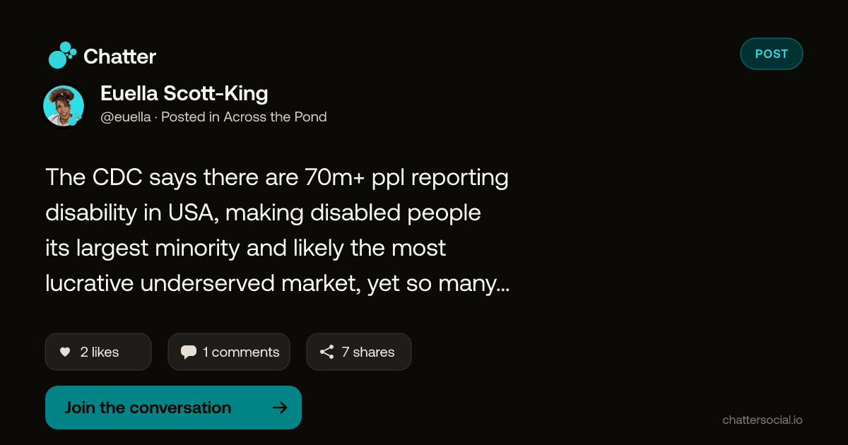 Euella Scott-King on Chatter