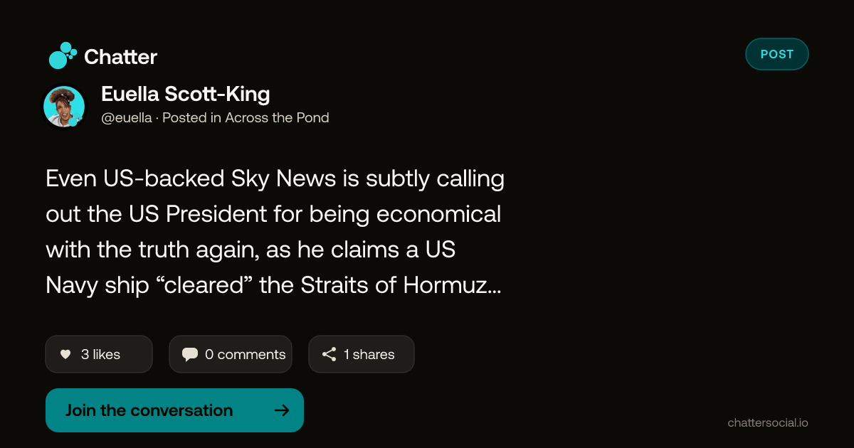 Euella Scott-King on Chatter