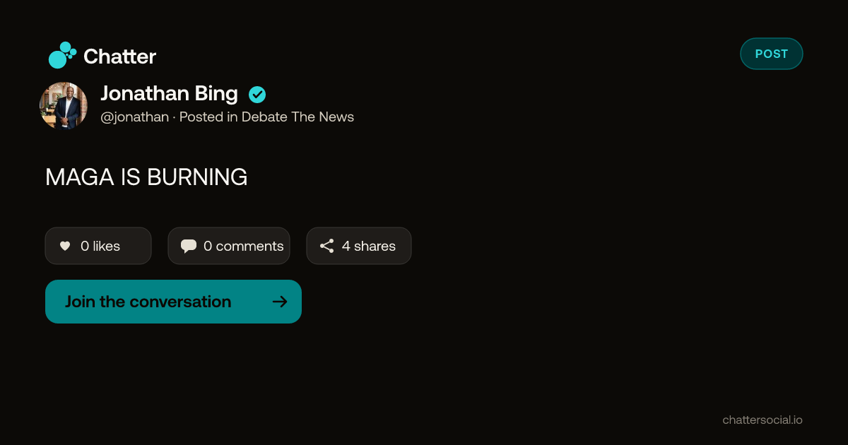 Jonathan Bing on Chatter
