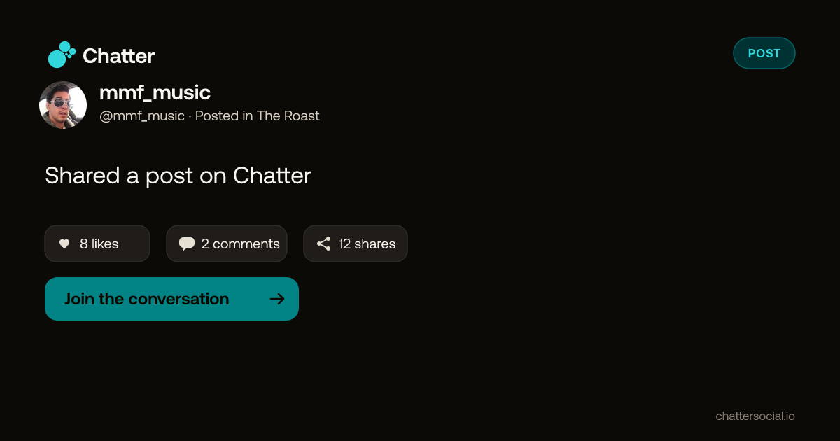 mmf_music on Chatter