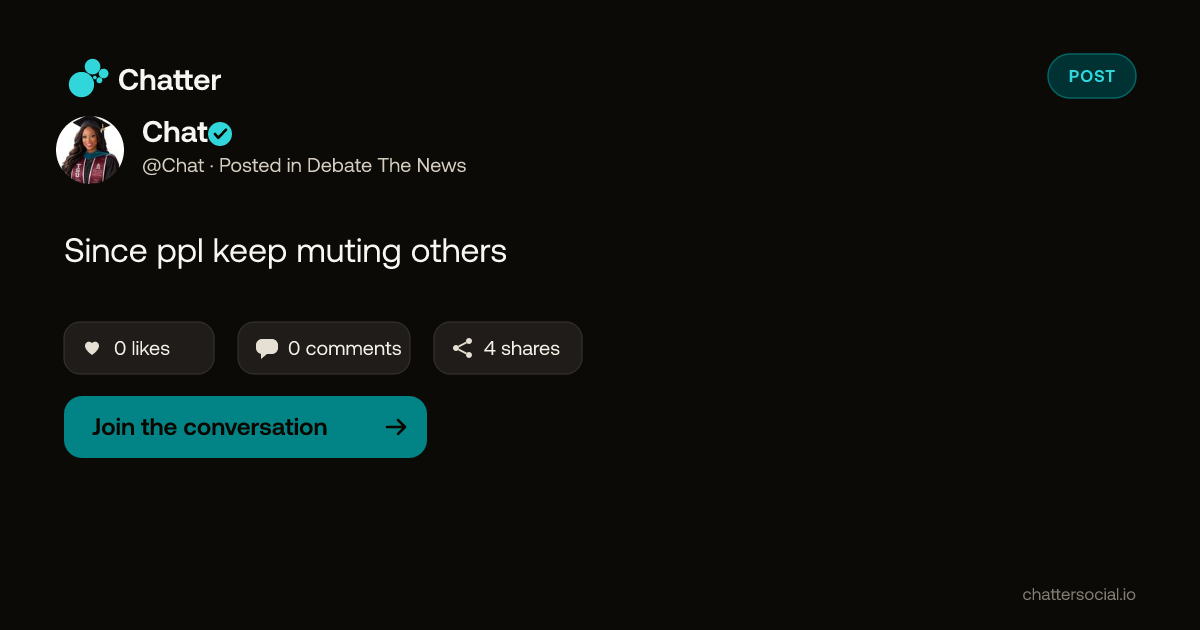 Chat on Chatter