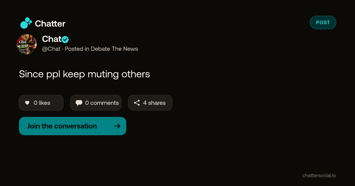 Chat on Chatter