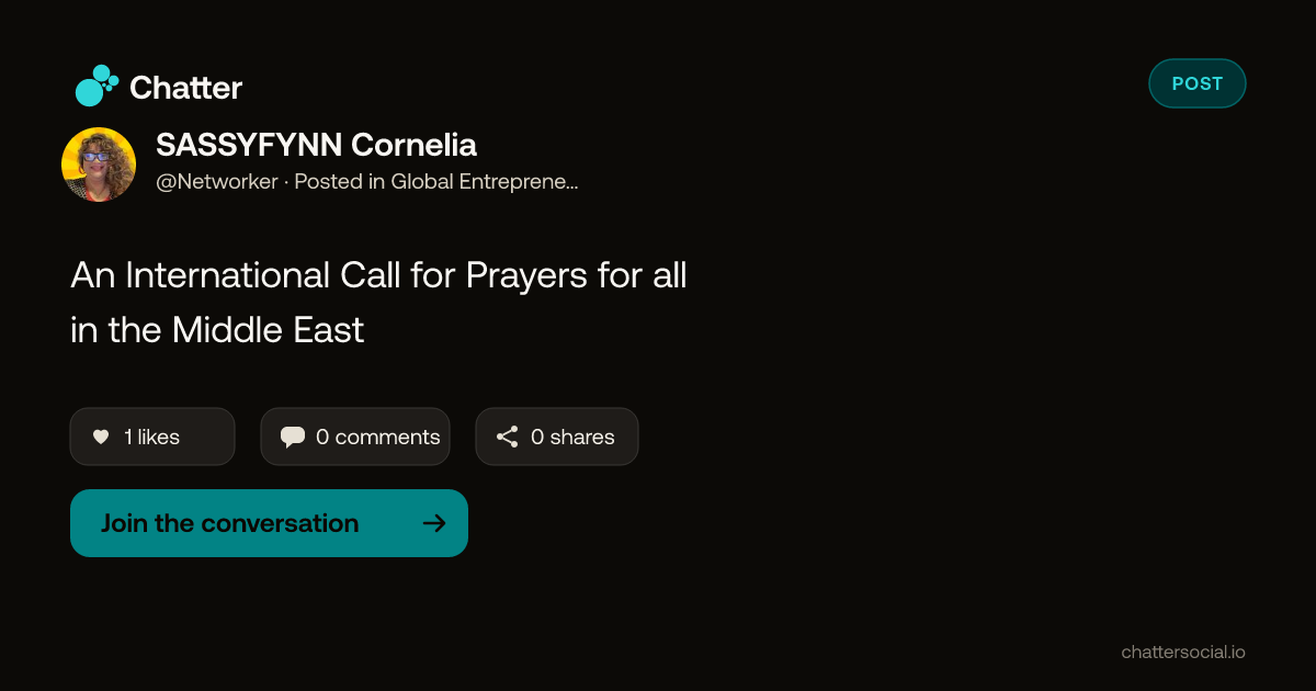 SASSYFYNN Cornelia on Chatter