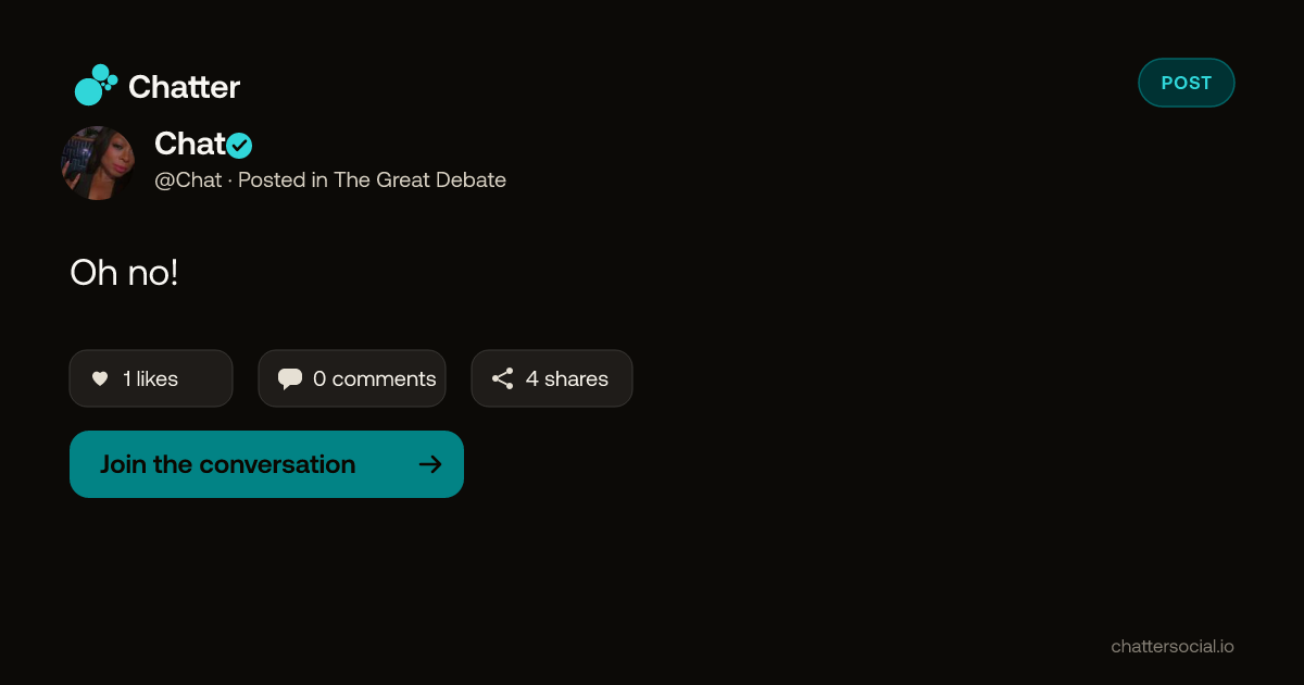 Chat on Chatter