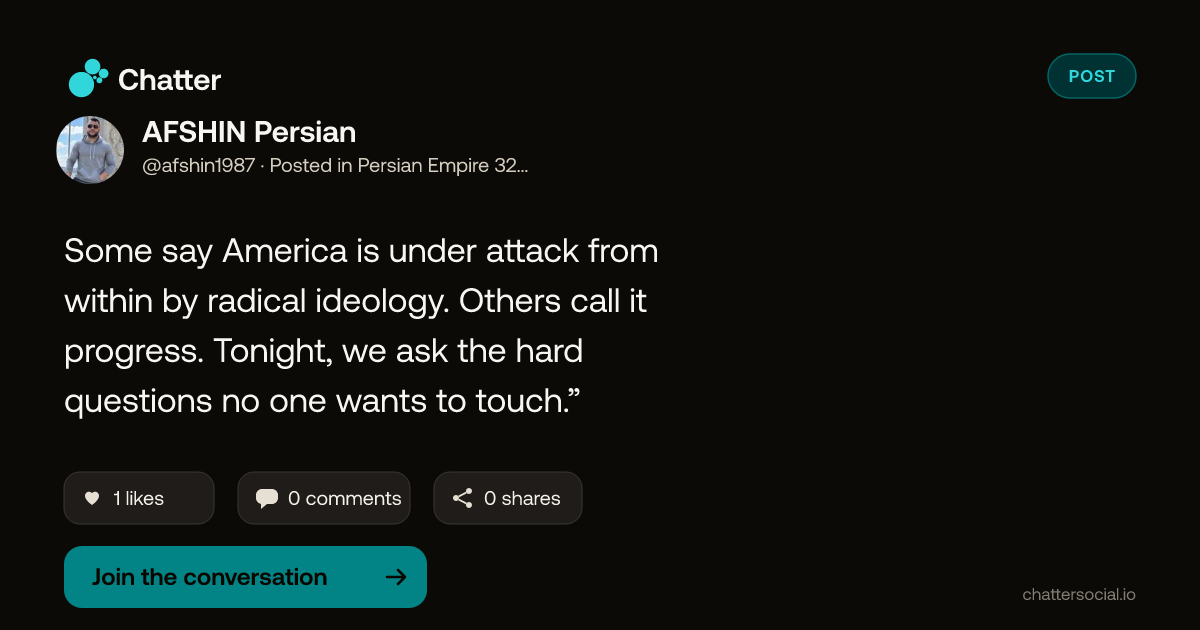 AFSHIN Persian on Chatter