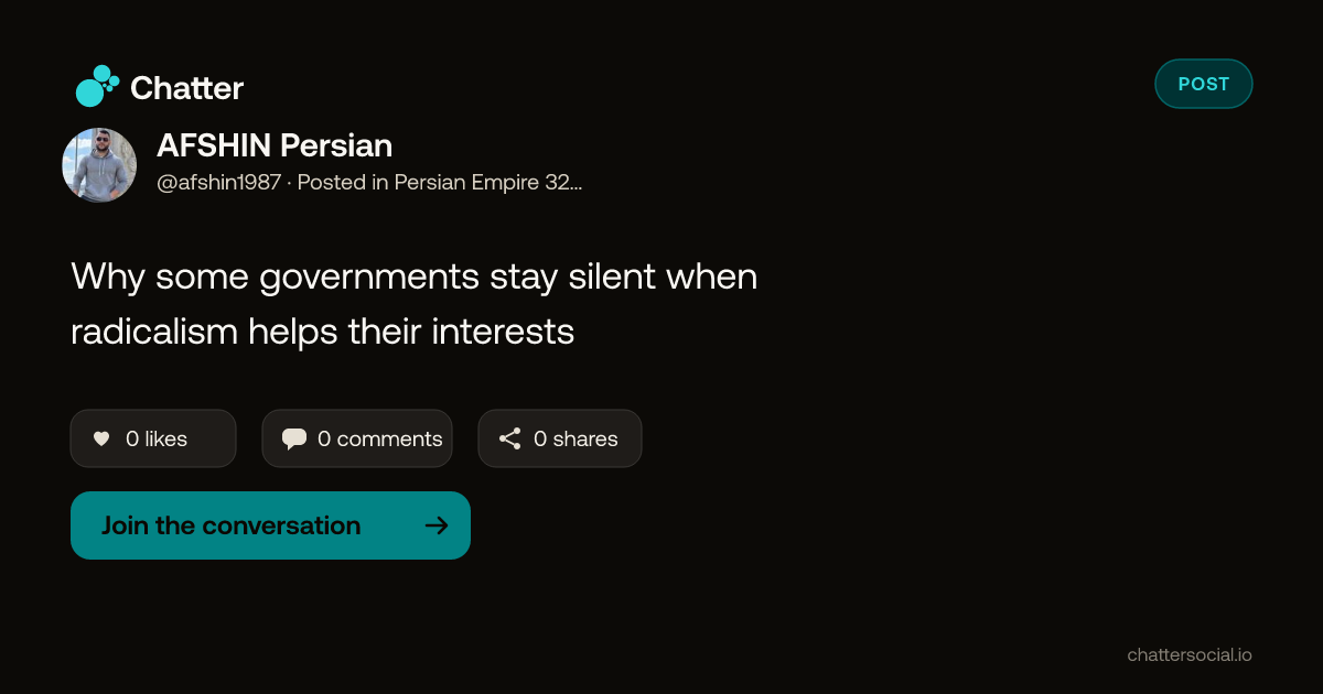 AFSHIN Persian on Chatter