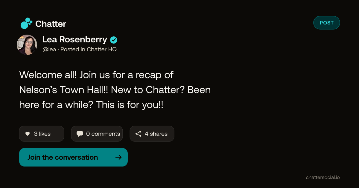 Lea Rosenberry on Chatter